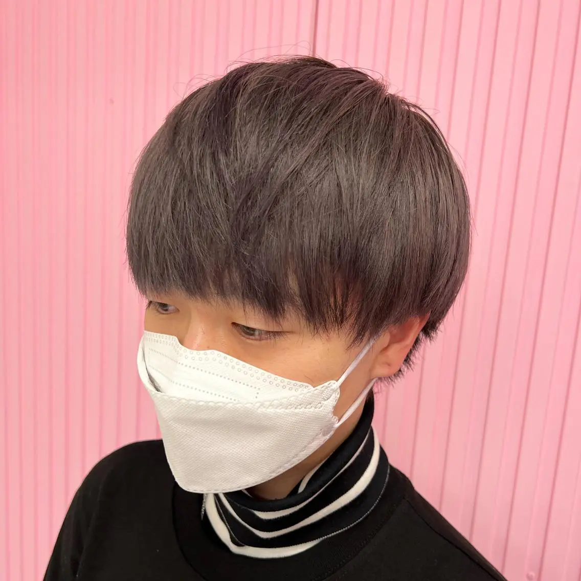 ショート カラー メンズ ELU.☁️ ARIのヘアスタイル
