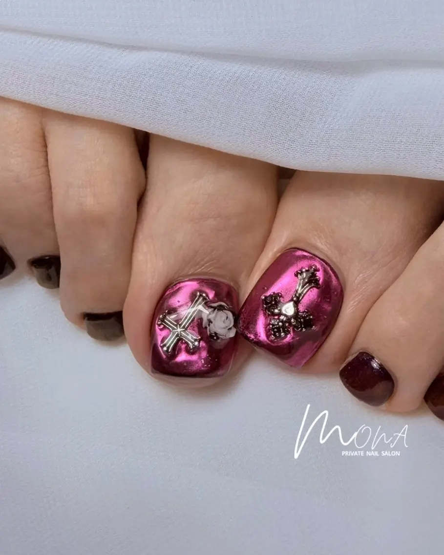 ネイル フットネイル Nailsalon MONA.のネイルデザイン