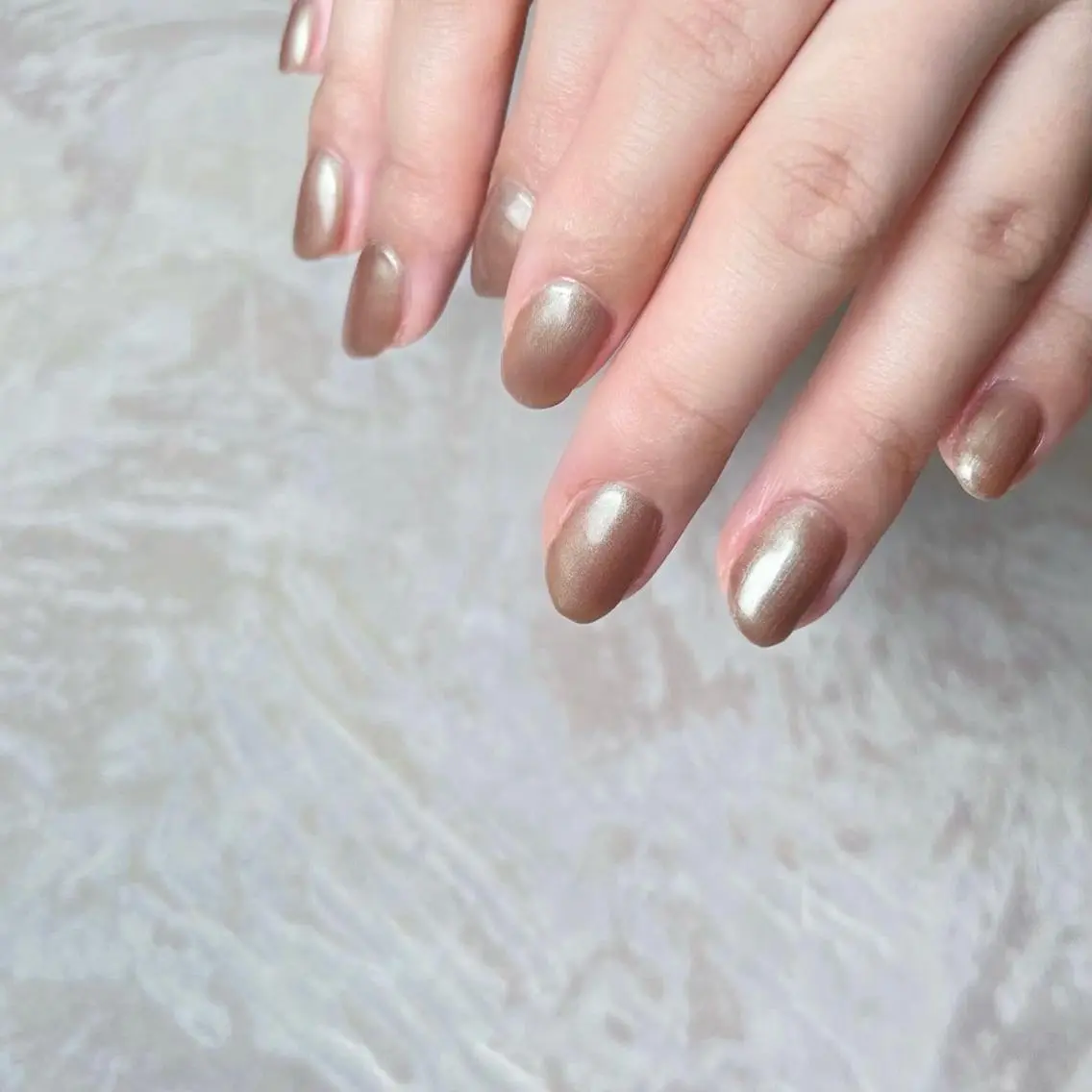 ネイル ニュアンスネイル ショートネイル gemickle nailのネイルデザイン