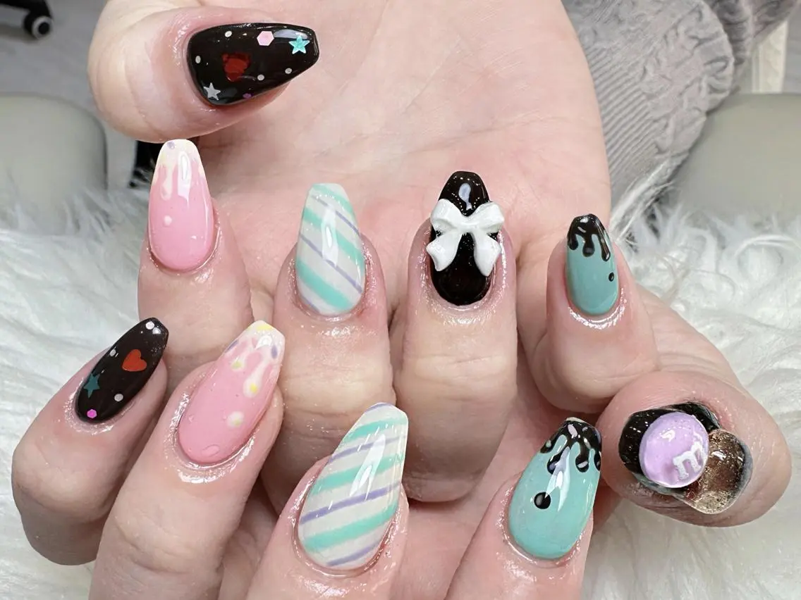 ネイル ハンドネイル Elegant beautyのネイルデザイン