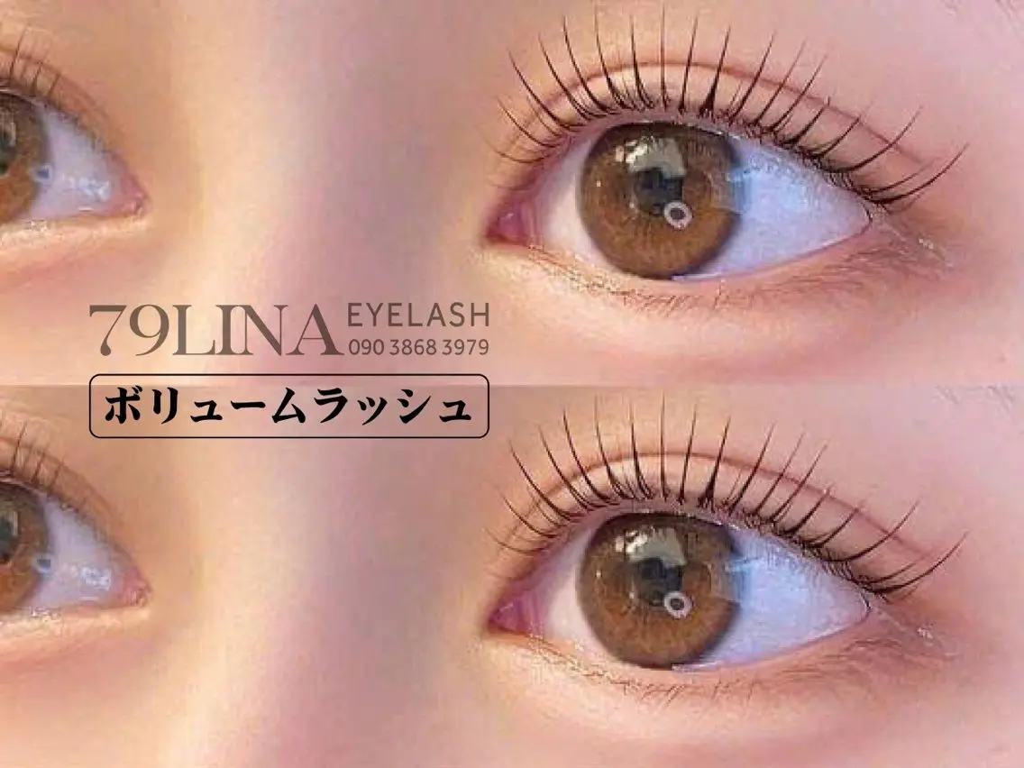 パーマ マツパ Linanail Nambaのマツエク・マツパデザイン