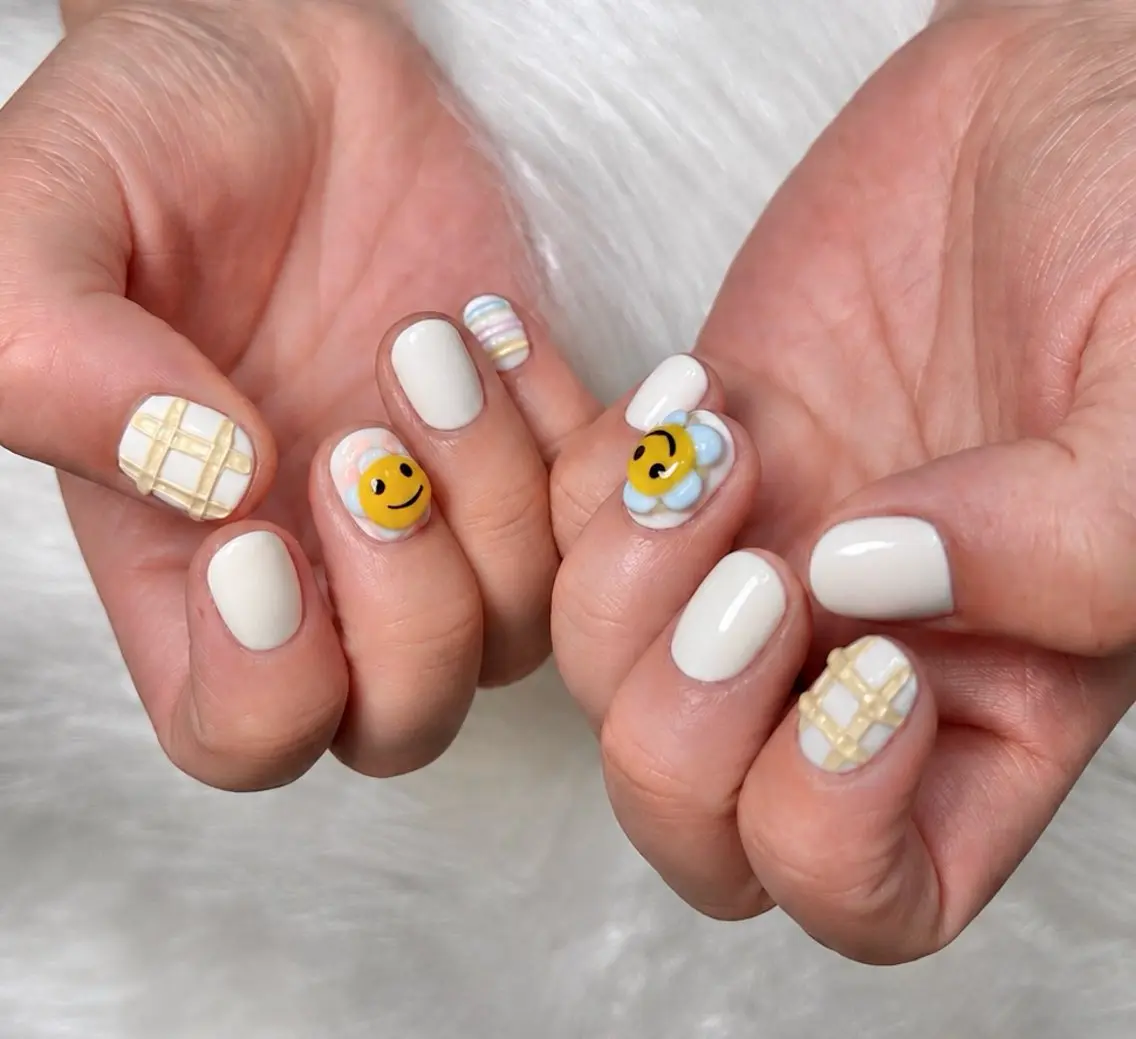 ネイル ジェルネイル 持ち込み ワンカラーネイル スカルプネイル xinh nailsのネイルデザイン