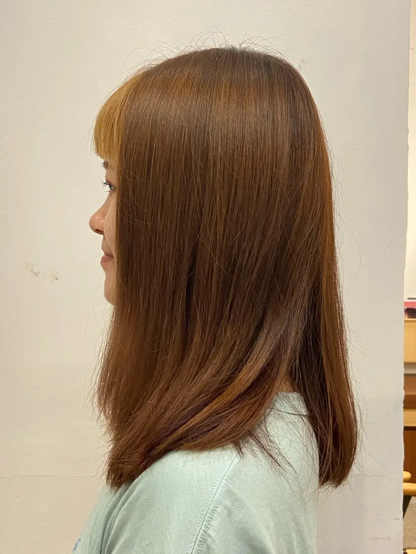 ロング クスキ カイトのヘアスタイル