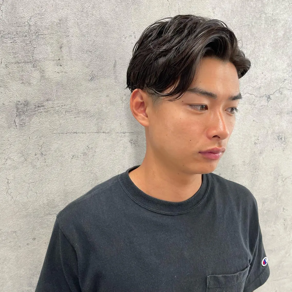 🌈新年度を迎えてお得な格安限定クーポン🌸😎『理想の毛流れに』ニュアンスパーマ+メンズカット ✨の写真