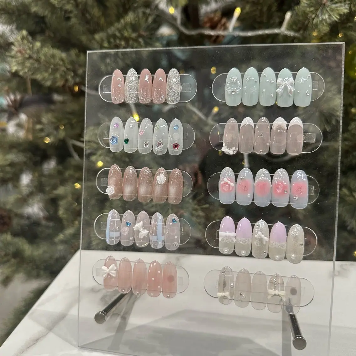 - ̗̀ 5月ご新規様限定  ̖́- 🎀10本長さだし+定額デザイン🎀の写真