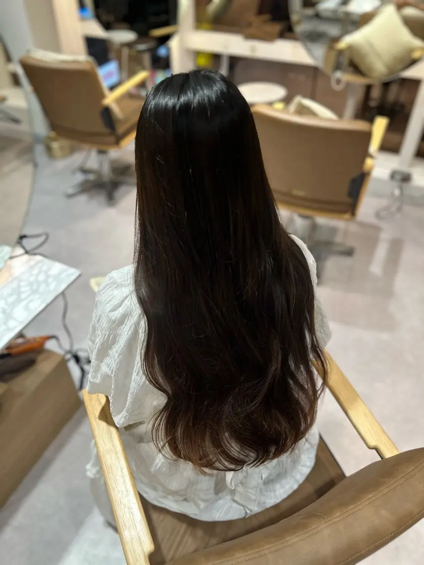 ロング ロング トリートメント 新井 心菜のヘアスタイル