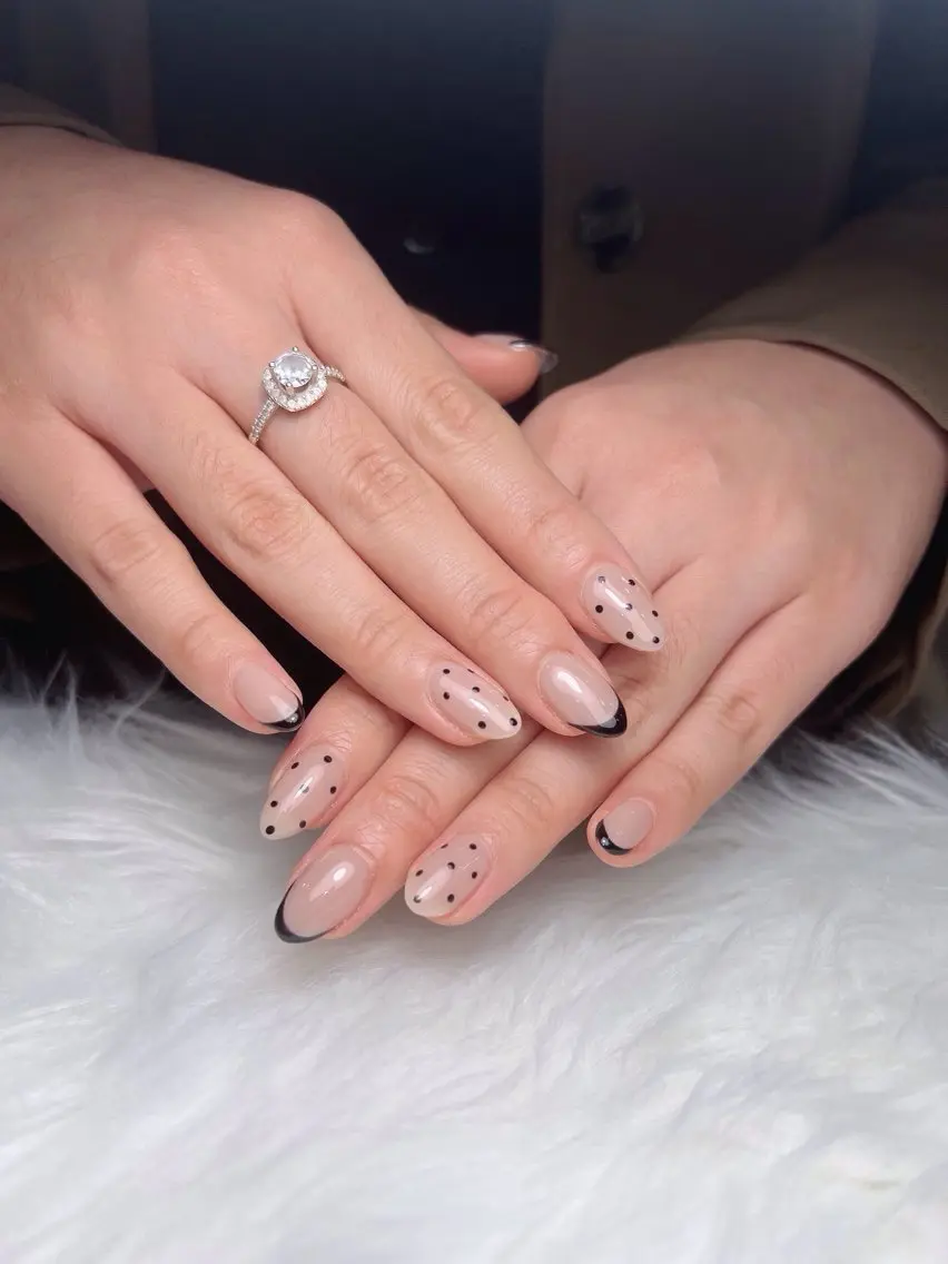 ネイル オーロラネイル ボルドー ブラウン 氷ネイル・うるうるネイル キラキラネイル ハンドネイル Sora  Nail 長さ出し専門店のネイルデザイン
