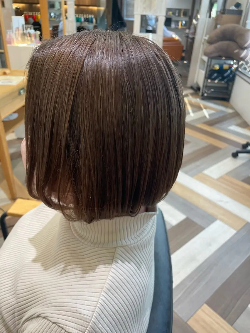 カラー ベージュカラー 藤本 稀光のヘアスタイル