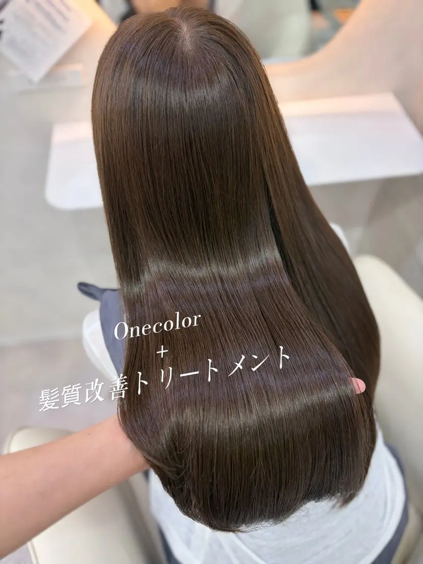 ロング カット ヘアカラー 🧸るい🧸 モデル募集中🪽🫧のヘアスタイル