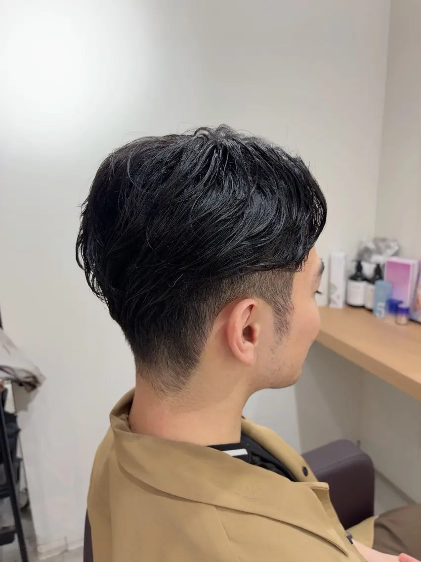 メンズ メンズカット attraitななかのヘアスタイル