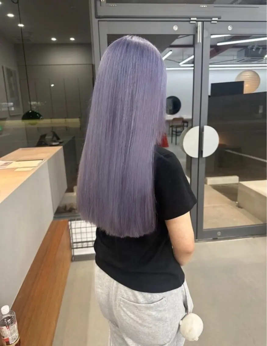 ロング カラー ヘアカラー runa｜color 🩰straightのヘアスタイル