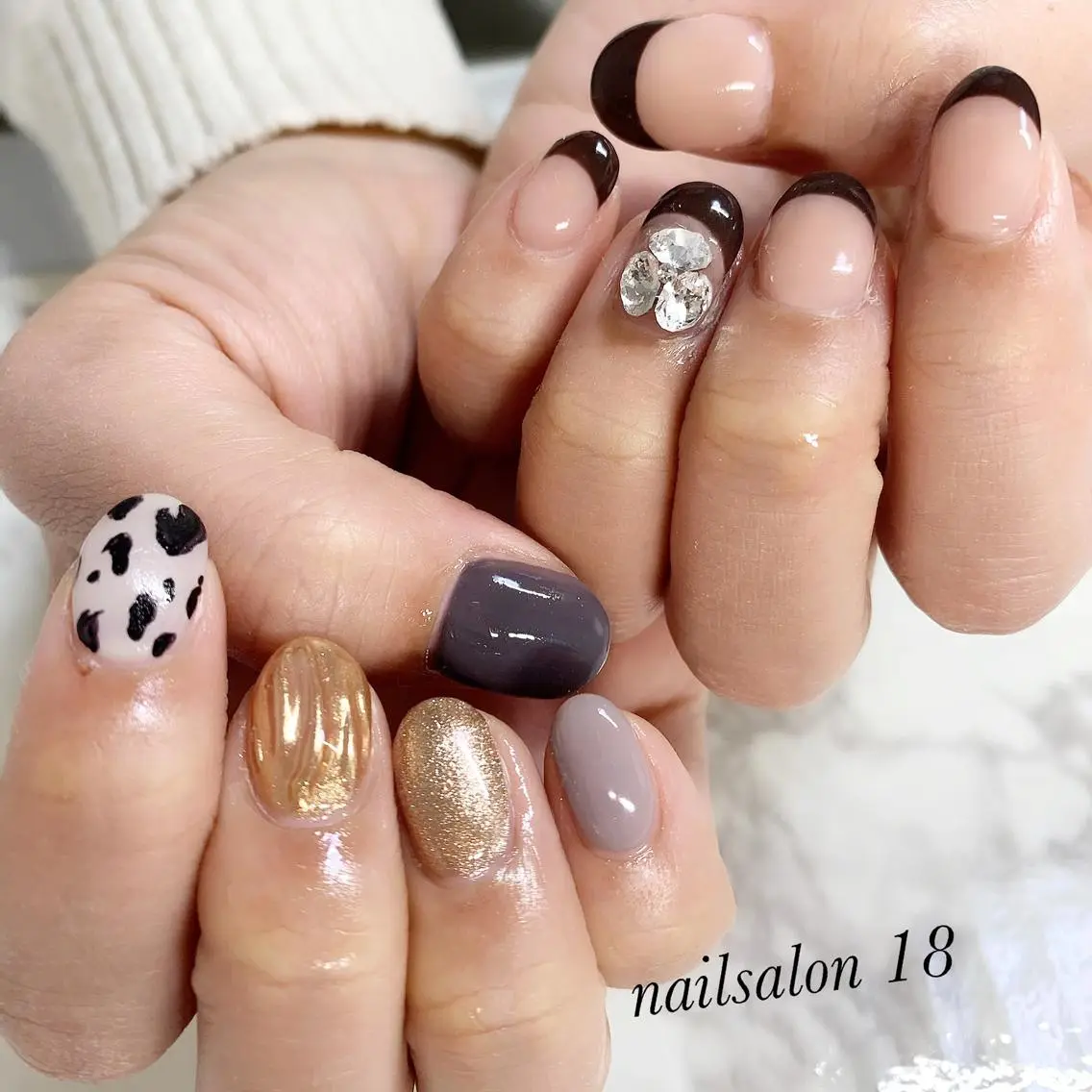 メンズ ネイル nail salon 18.のネイルデザイン