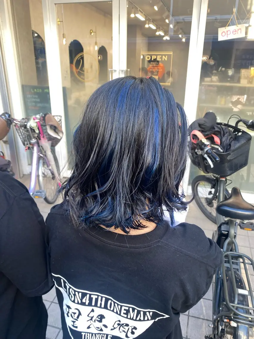 カラー ヘアアレンジ ラゾアミスタ🕊 さとう ななほのヘアスタイル
