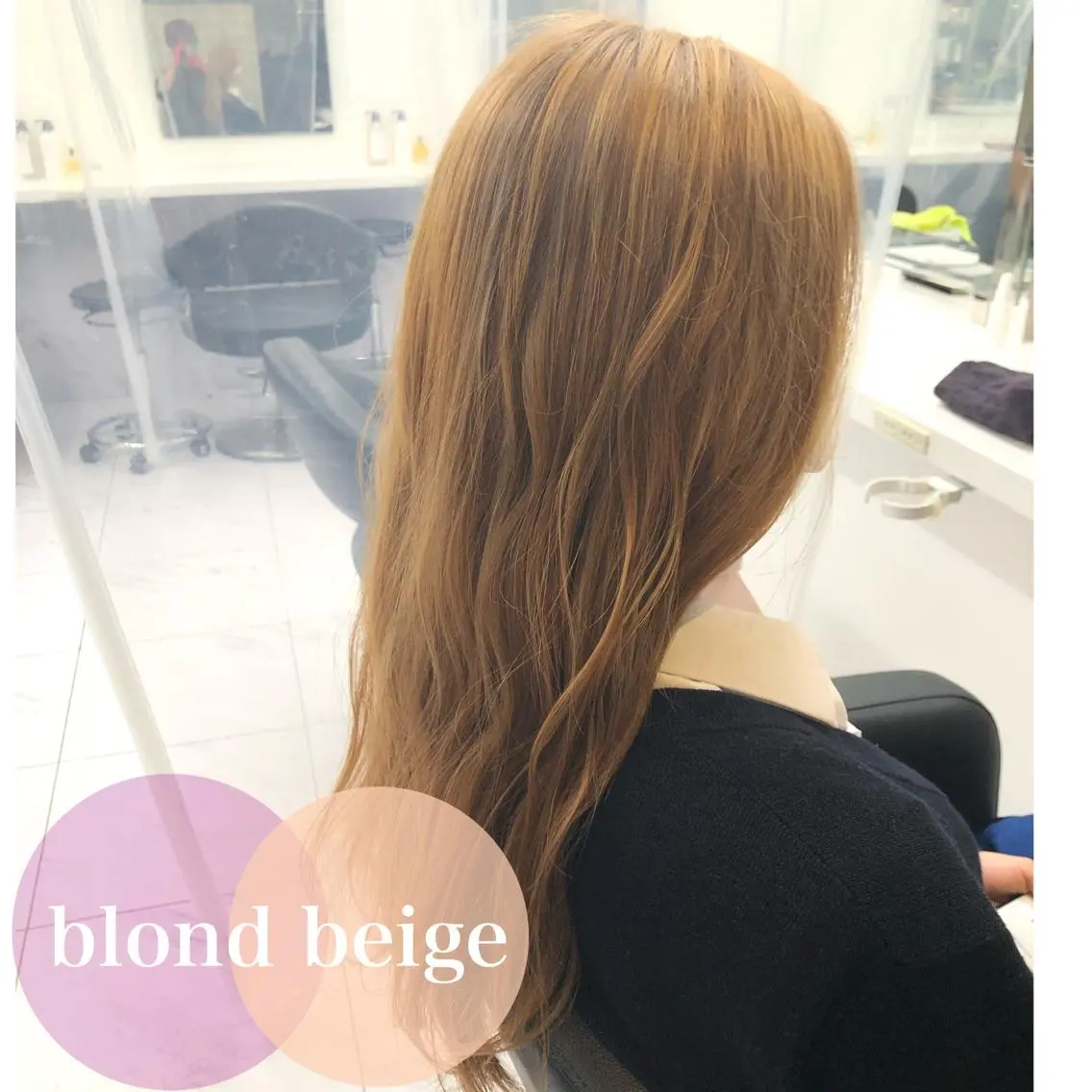 セミロング カラー パーマ ヘアアレンジ メンズ キッズ ネイル マツエク・マツパ カット ヘアカラー トリートメント 🦋縮毛/韓国レイヤ ー/透明感カラー🦋のヘアスタイル