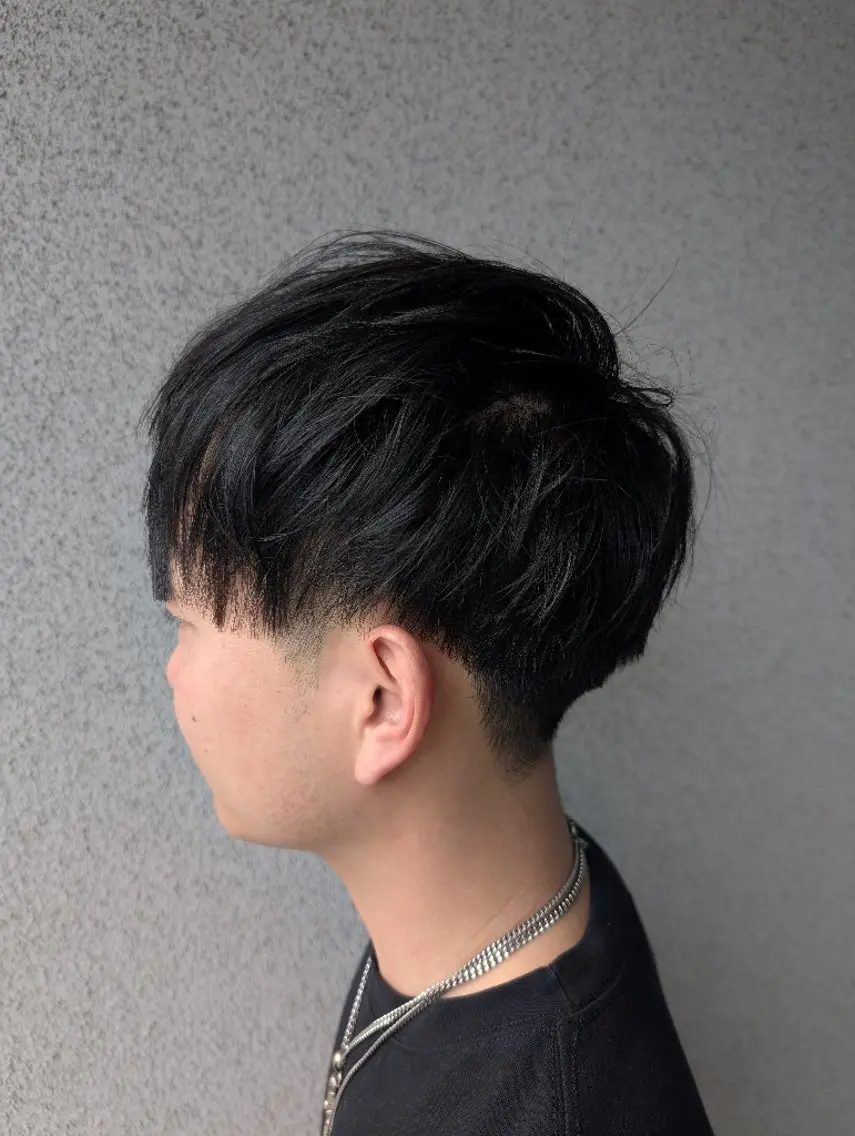 ショート メンズ マッシュ カット ヘッドスパ 河野日南/似合わせ/ メンズスタイルのヘアスタイル