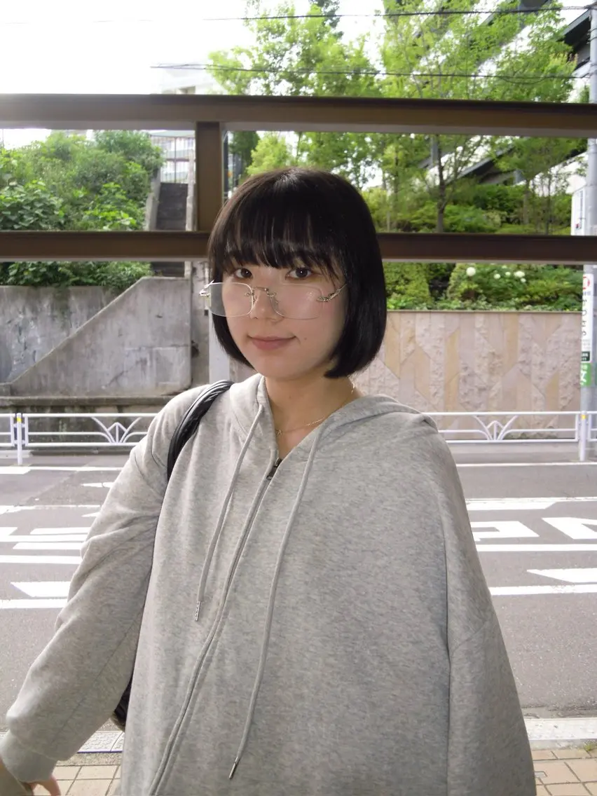 ヘアカラー トリートメント 亀窪 彩華のヘアスタイル