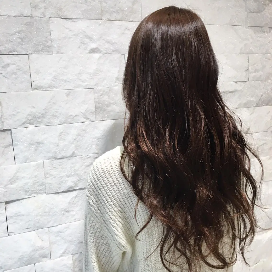ロング カラー EARTH川越/オー ナー/阿部建のヘアスタイル