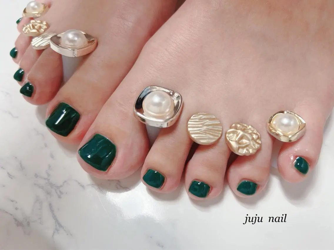 ネイル フットネイル juju nailのネイルデザイン