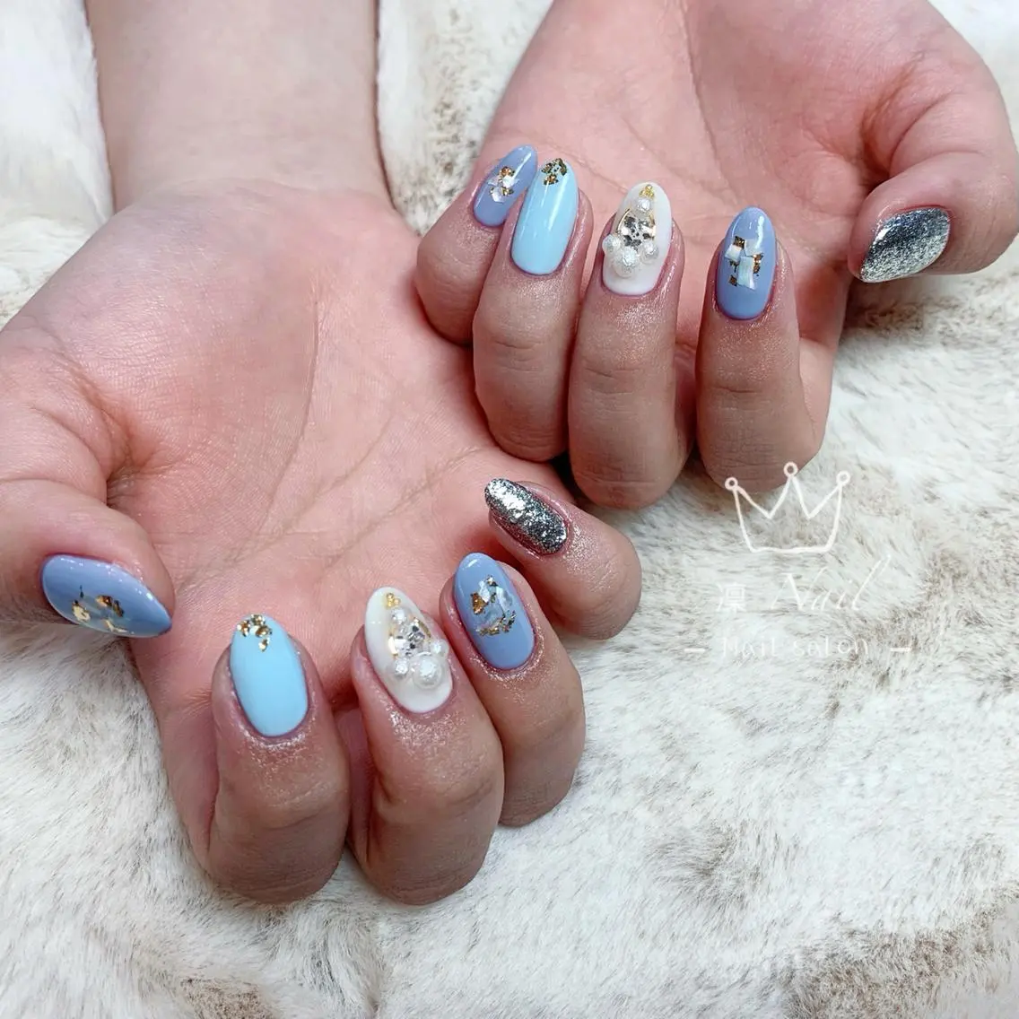 ショート カラー ネイル Le’a NailSalonのネイルデザイン