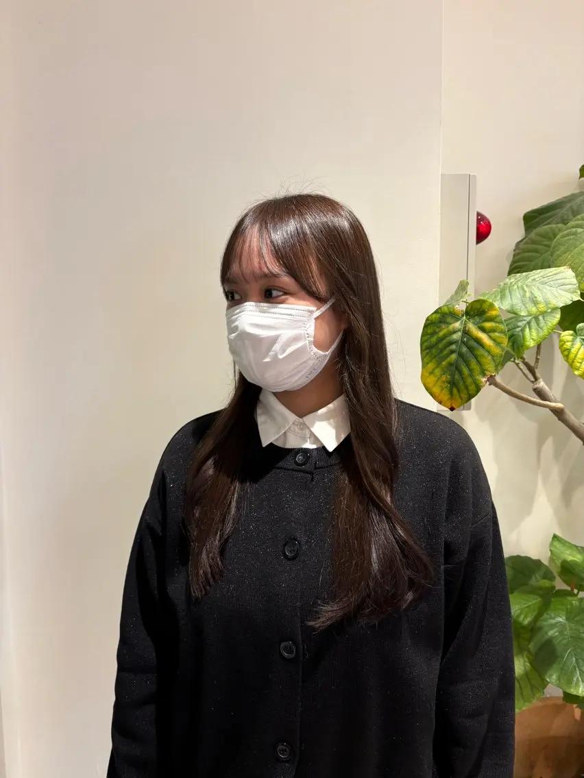 ロング カット ヘアカラー 神田 音羽のヘアスタイル