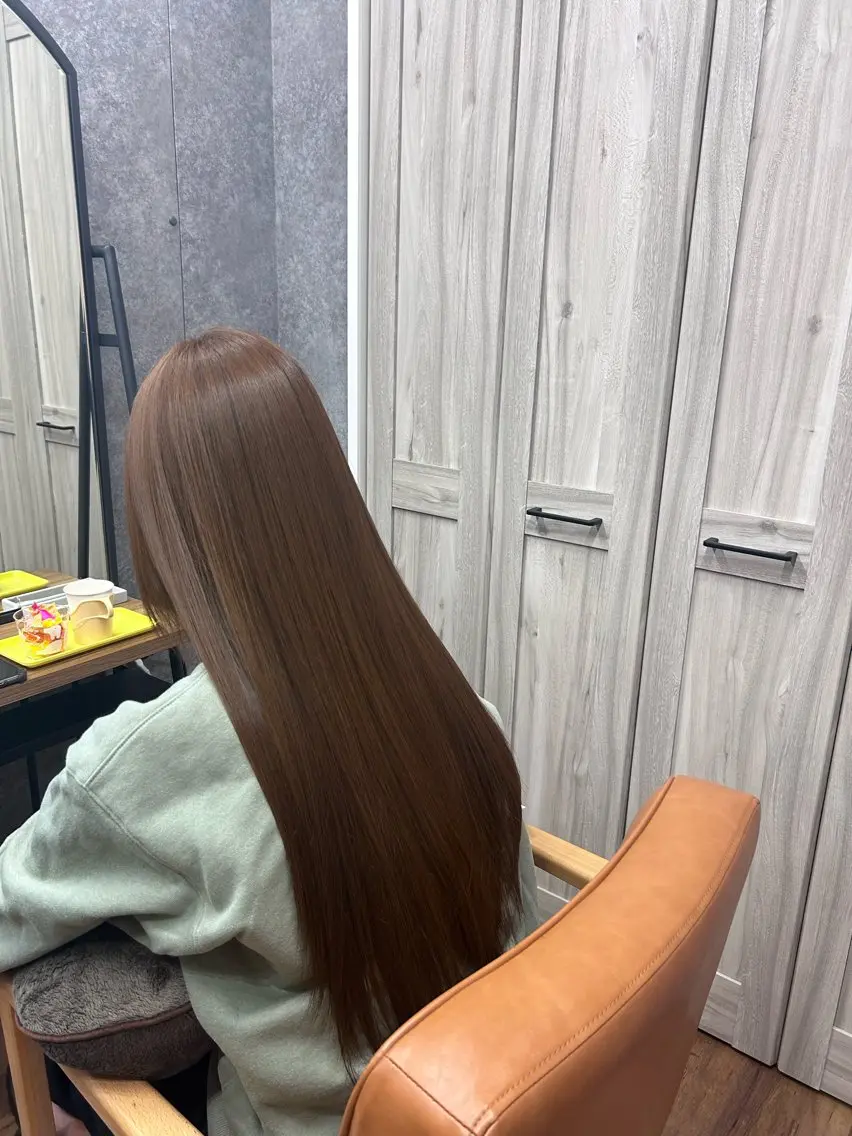 ロング カット ヘアカラー ヘアセット cocoa船橋🦄 chinamiのヘアスタイル