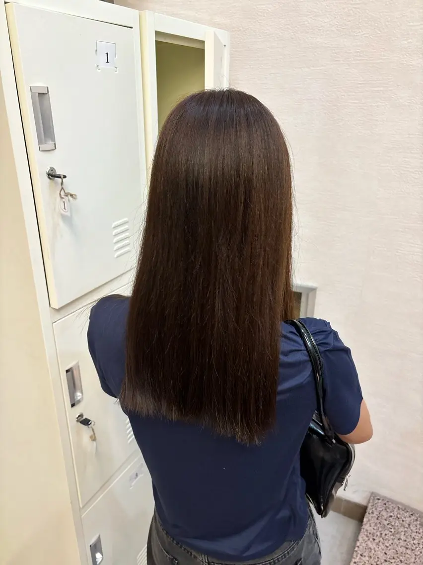 カラー ブラウンカラー 野田 実希のヘアスタイル
