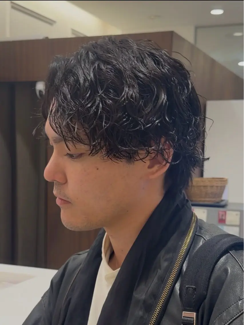 メンズ カット パーマ 🎸メンズ特化🥁 メンズパーマrenのヘアスタイル