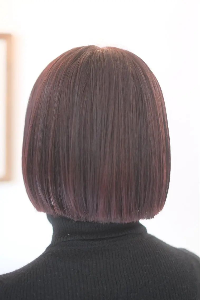 ミディアム 岩村 夏姫のヘアスタイル