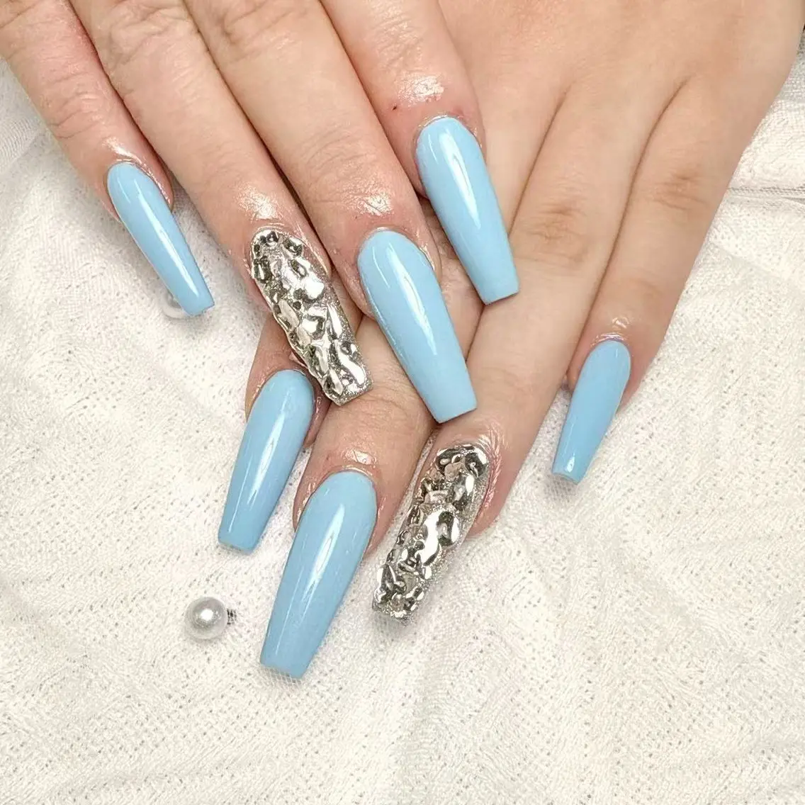ネイル ジェルネイル 韓国ネイル マグネットネイル 持ち込み ワンカラーネイル ハンドネイル ハンドケア R1🎀Nail💕 池袋東口店のネイルデザイン