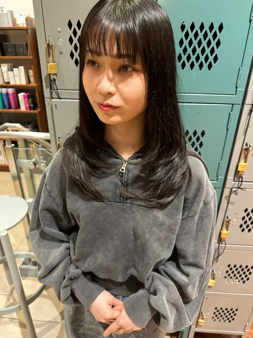 ロング 渡邉 真生のヘアスタイル