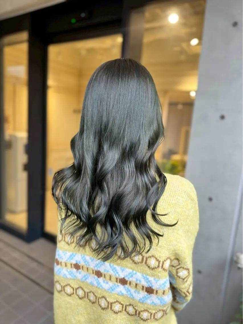 カラー ヘアカラー トリートメント 💙透明感艶カラー/ ゆうな💙のヘアスタイル