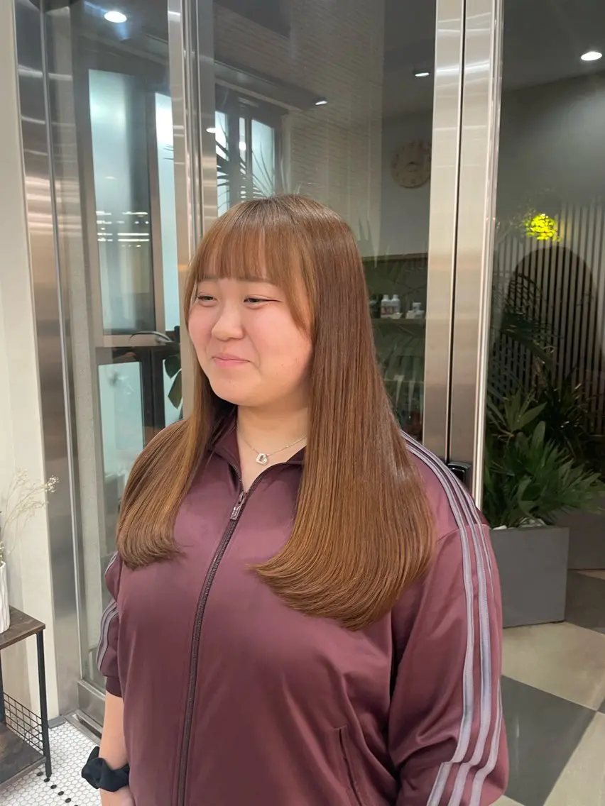 ロング レイヤーカット ローレイヤー レイヤーカット 🌱 はるかのヘアスタイル