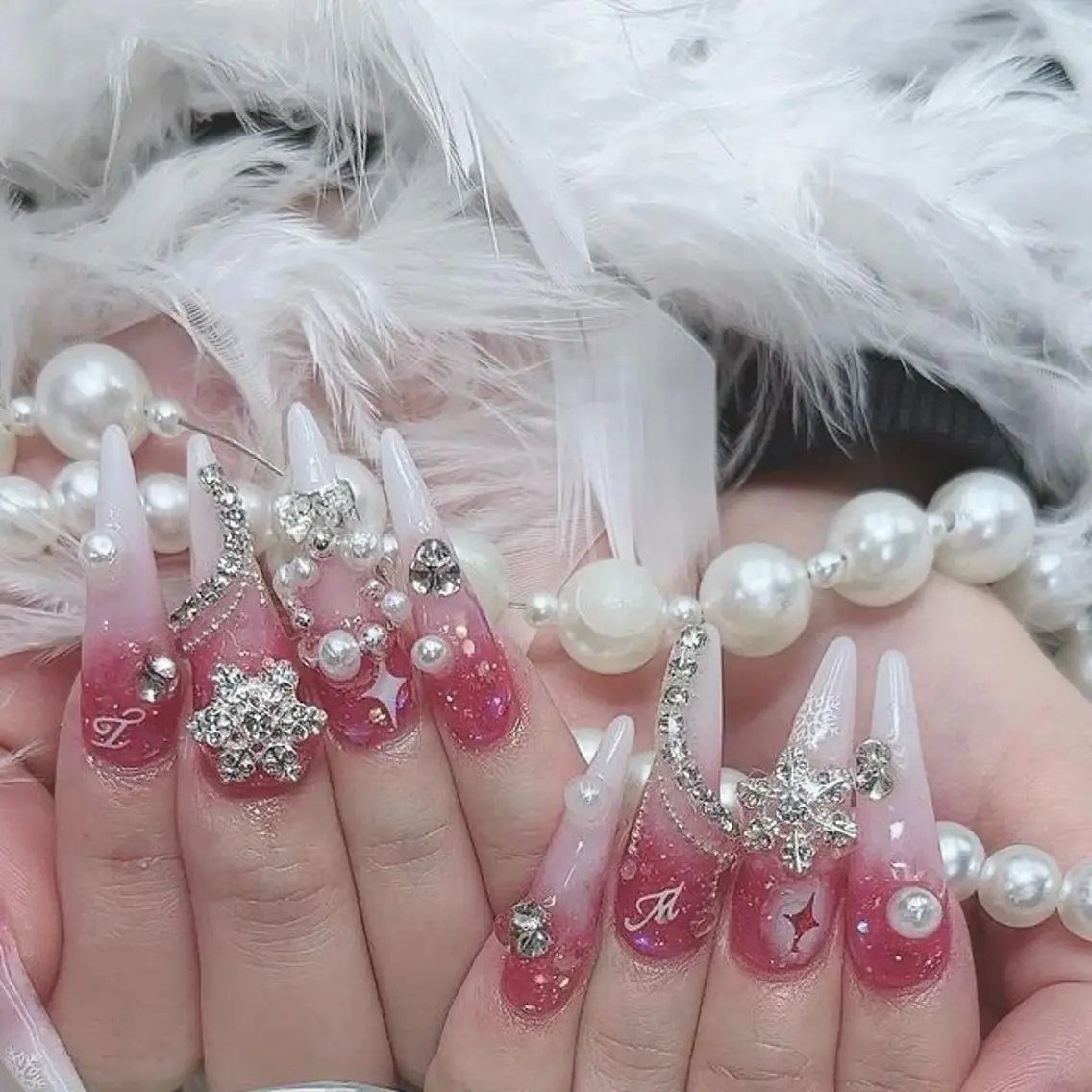 ネイル 長さ出し ハロウィン マグネットネイル ミラーネイル ネイルチップ Lee Nails チップ長さだし専門店のネイルデザイン