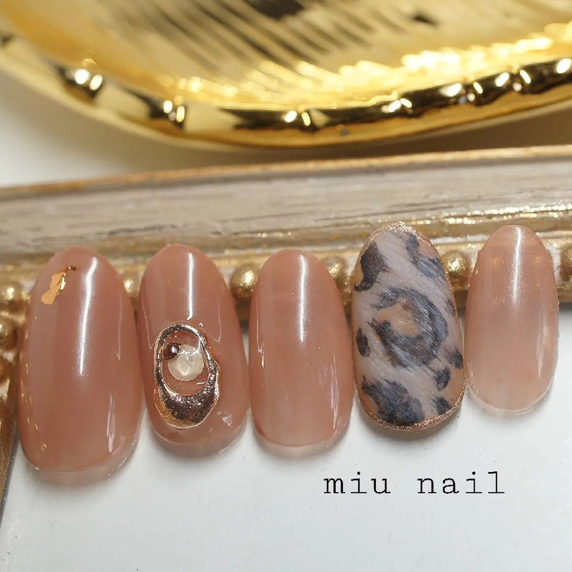 ネイル アニマル柄 MIU nailのネイルデザイン