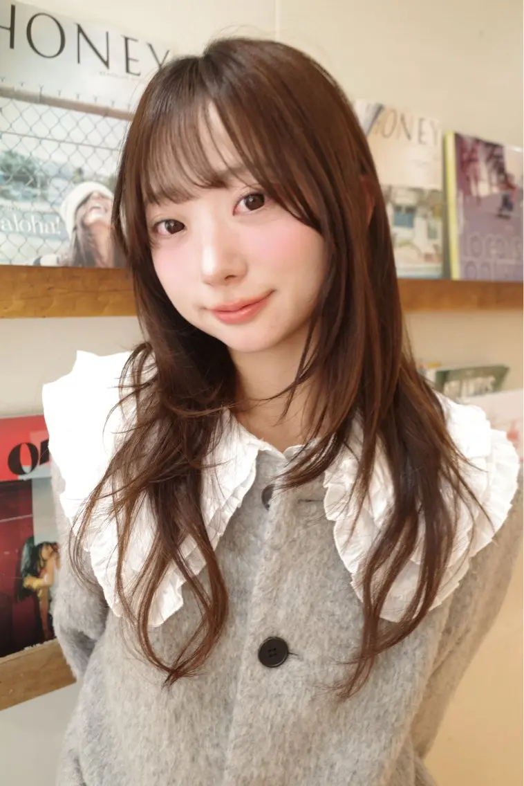 セミロング レイヤーカット PayPay対応 kaito🍫のヘアスタイル