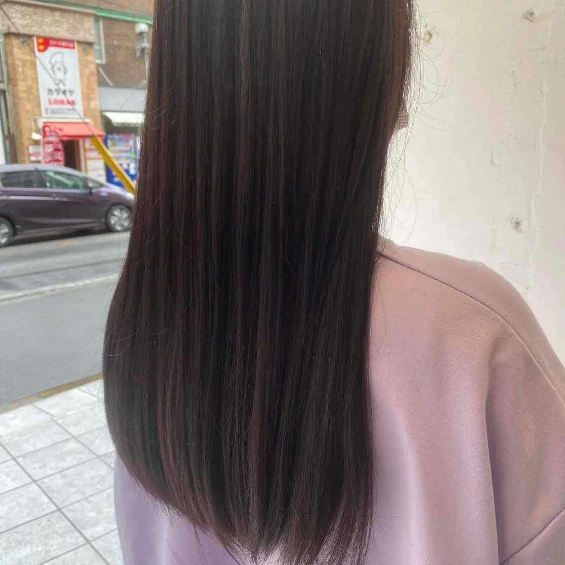 ロング カラー ブラウンカラー 💚 nao💚のヘアスタイル