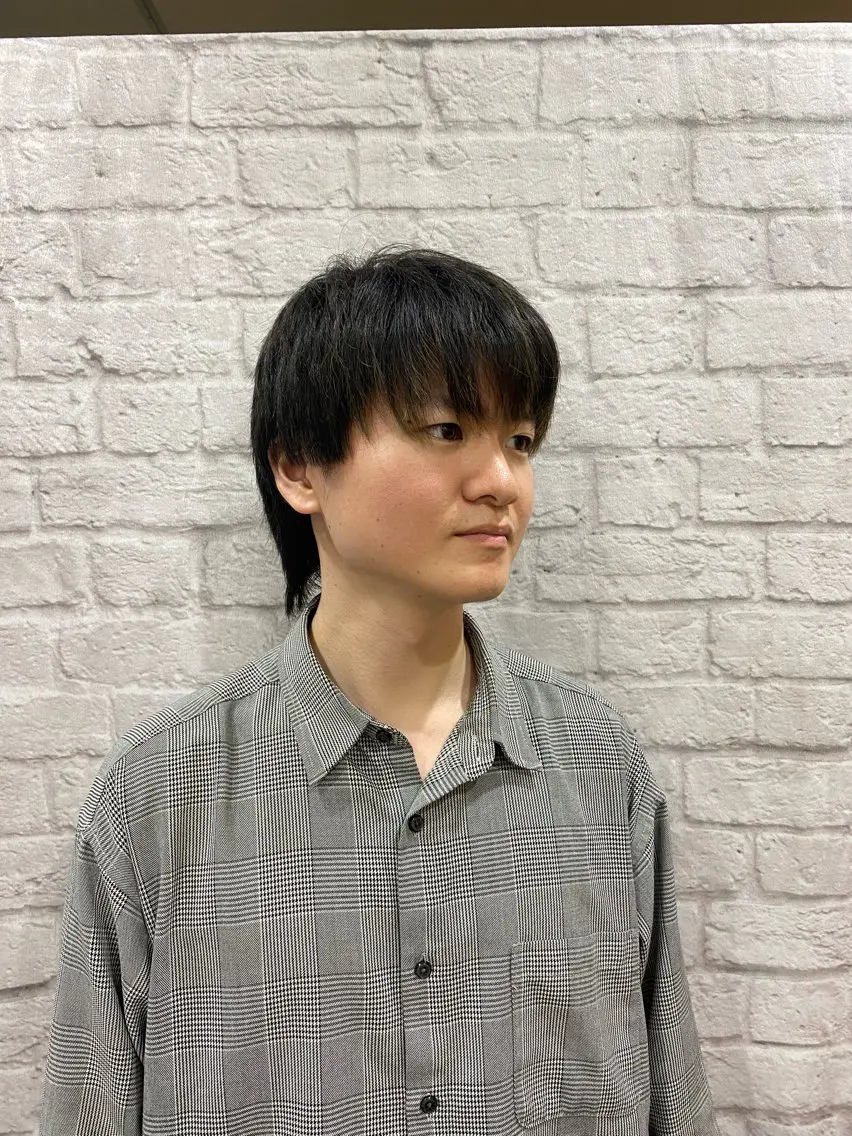 セミロング メンズ グレイスフルバーバー 赤坂見附店 前田真政のヘアスタイル
