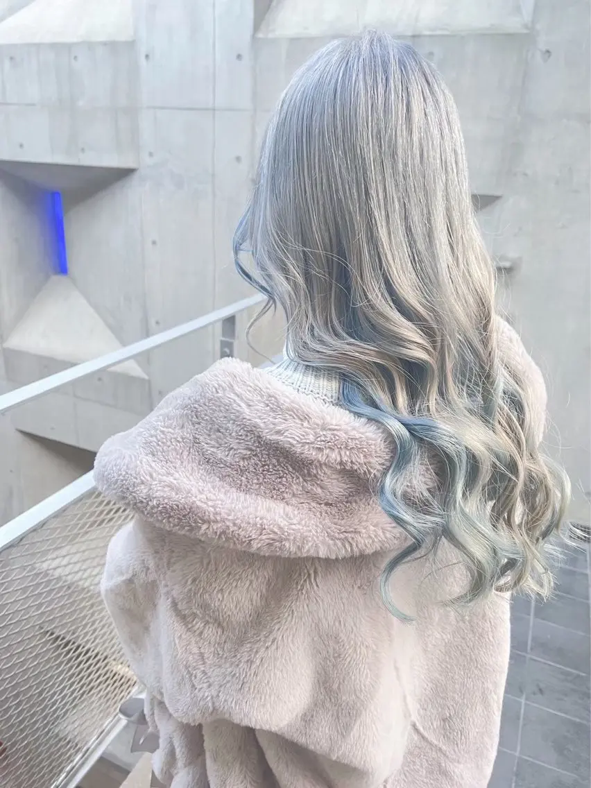 ロング 京都駅ハイトーン特化 /GAKUTOのヘアスタイル