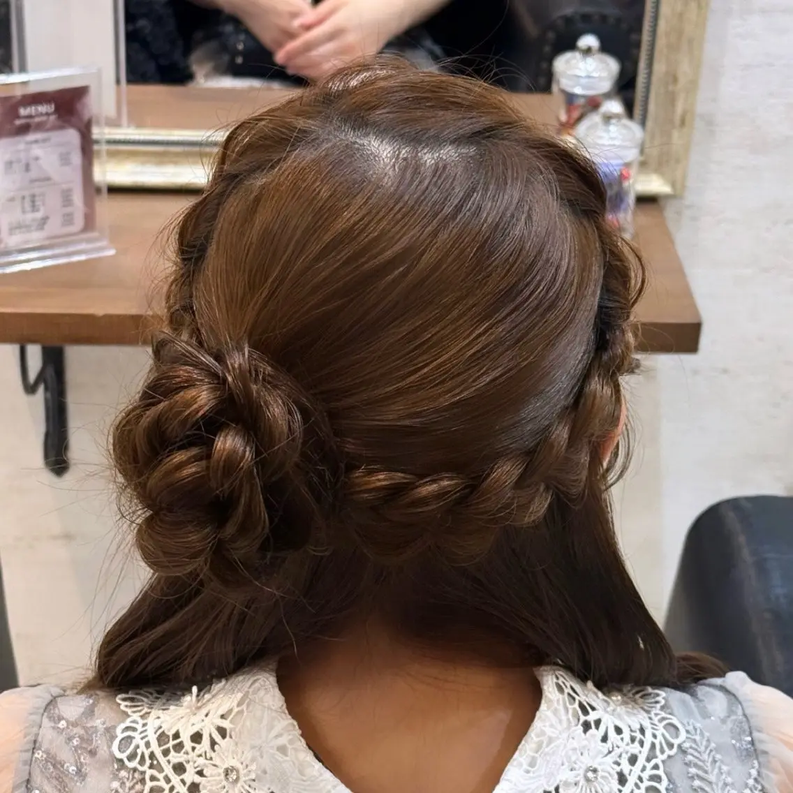 ロング ヘアアレンジ 結婚式・ブライダル ヘアセット みりゅう /ヘアメイク/美容師のヘアスタイル