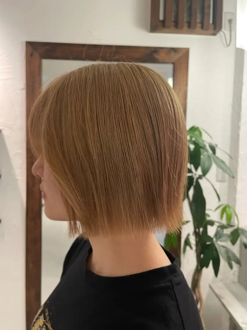 ショート ボブ 千葉 未羽🩶のヘアスタイル