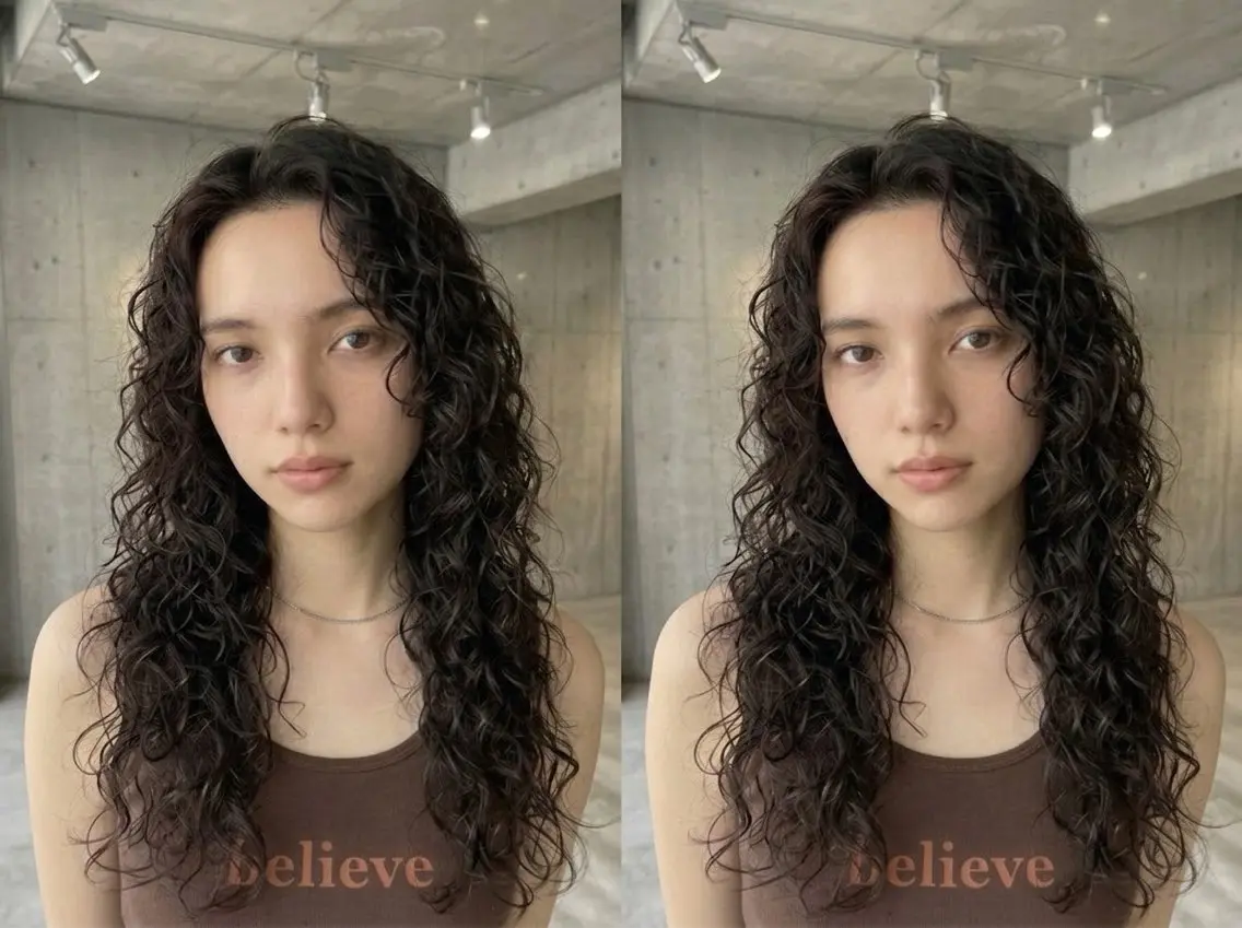 ロング パーマ カット パーマ ✨銀座デザインパーマ 大野✨のヘアスタイル