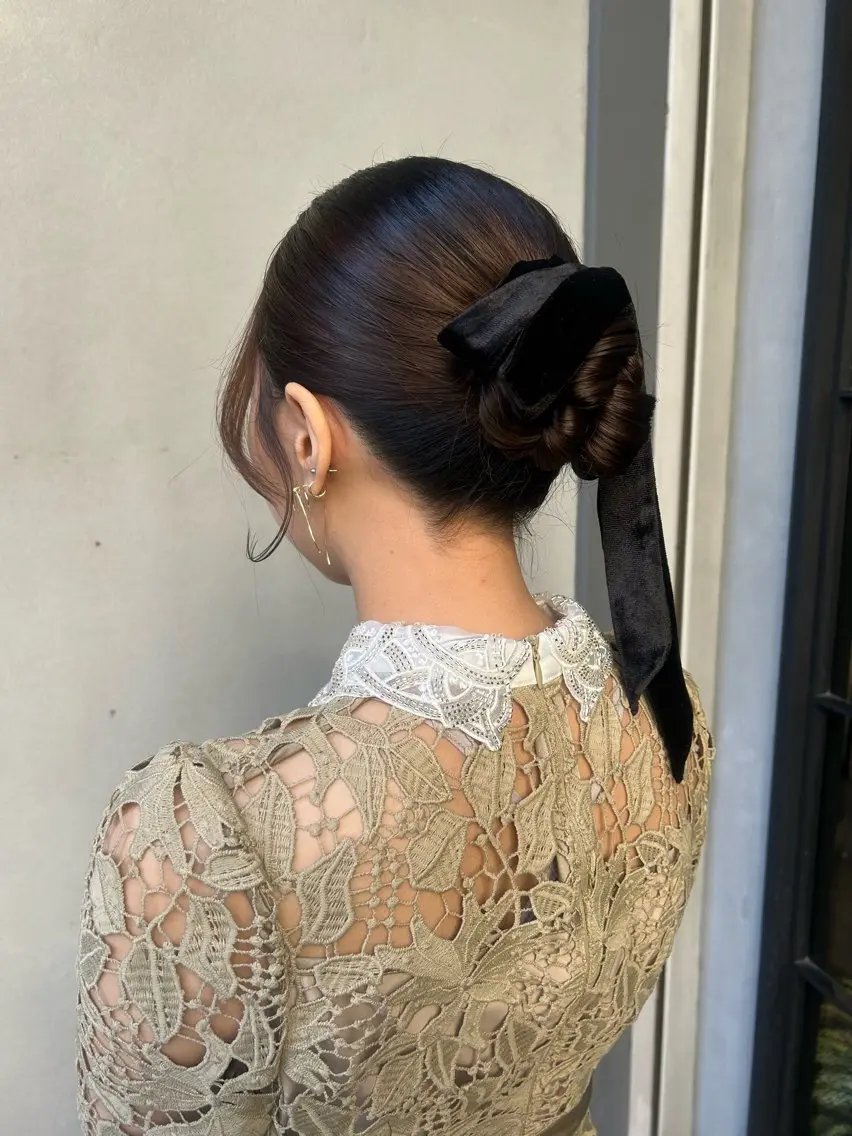 セミロング ヘアセット メイ🩰 梅田/ヘアセットのヘアスタイル