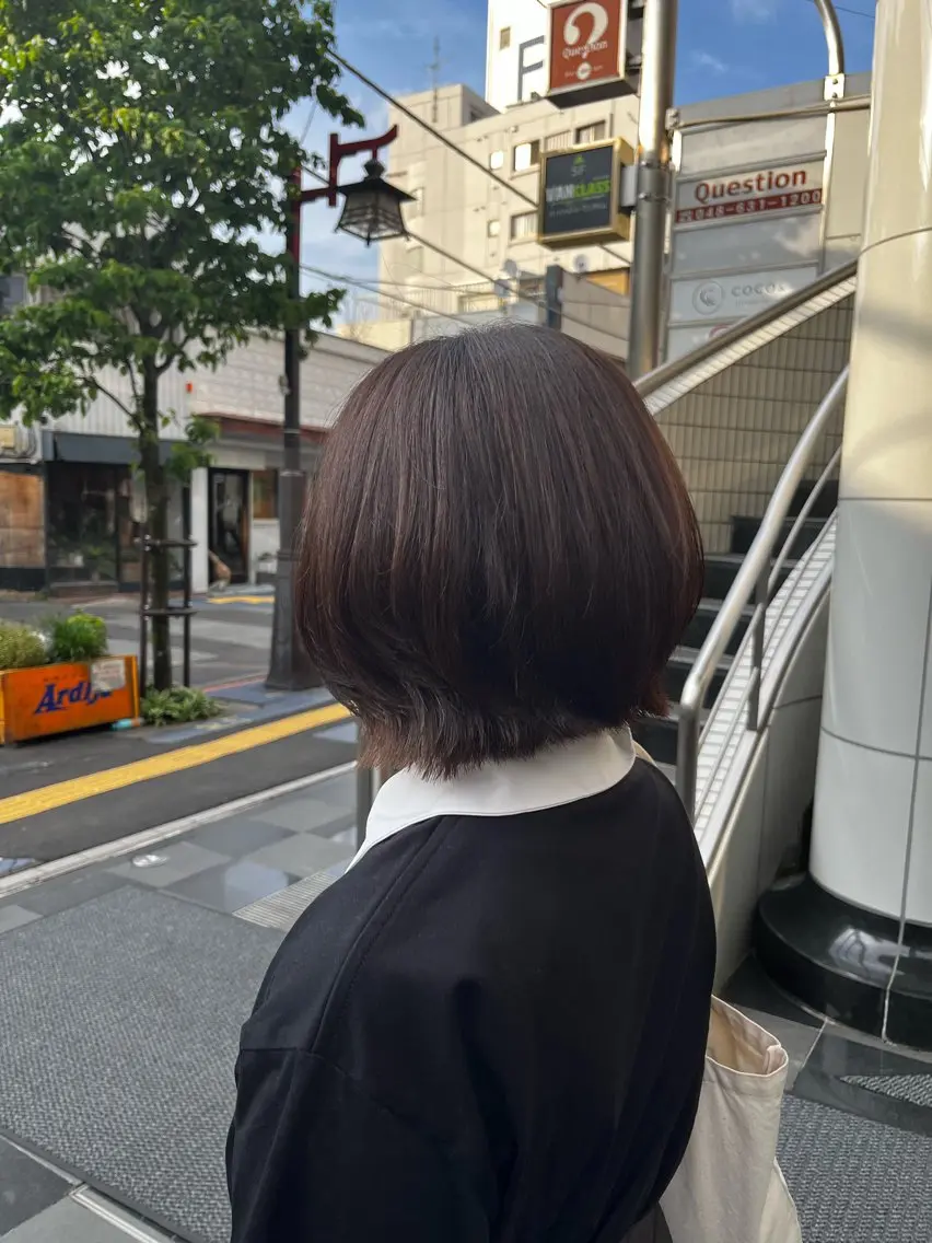 ショート カット トリートメント 西形 梨瑚のヘアスタイル
