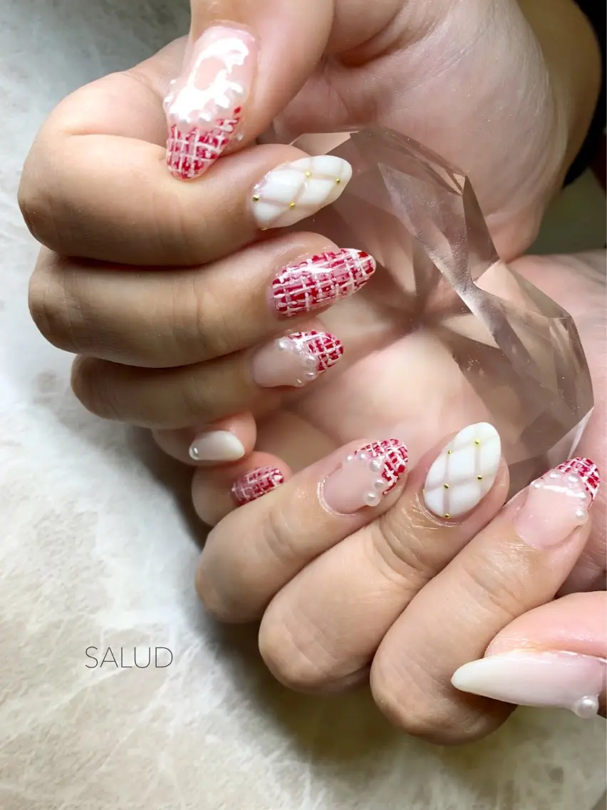 ネイル ハンドネイル Nail Salon SALUDのネイルデザイン
