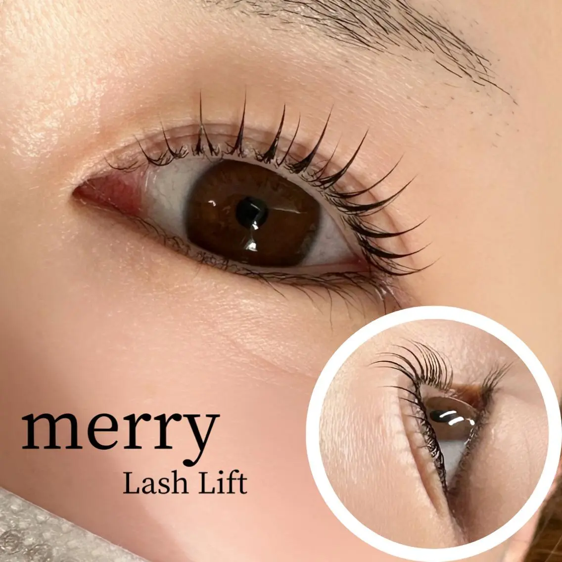 マツエク・マツパ マツパ merry Lash Liftのマツエク・マツパデザイン