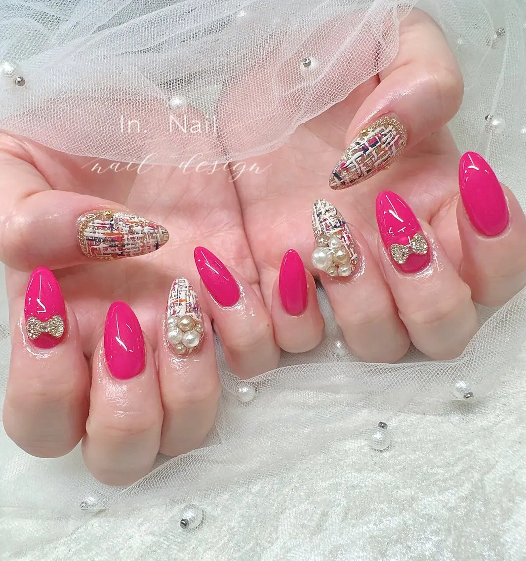 ネイル in.nail-- 🐈‍⬛riのネイルデザイン
