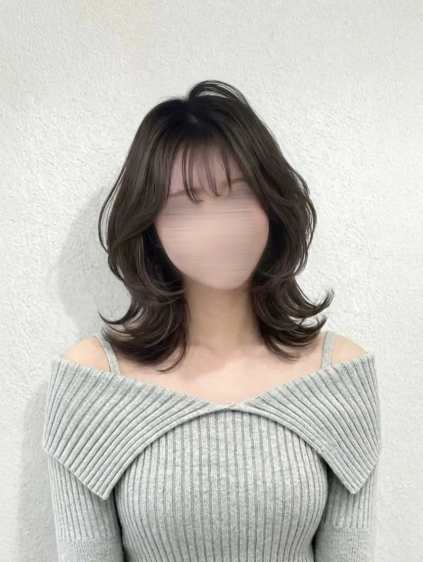 【 骨格似合わせ🪽 】 小顔カットの写真