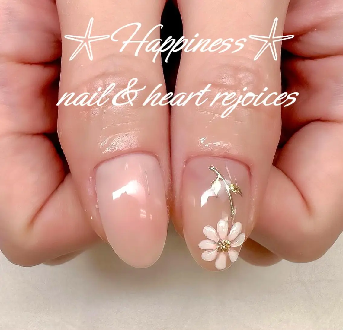 ネイル フラワーネイル Ella salonのネイルデザイン