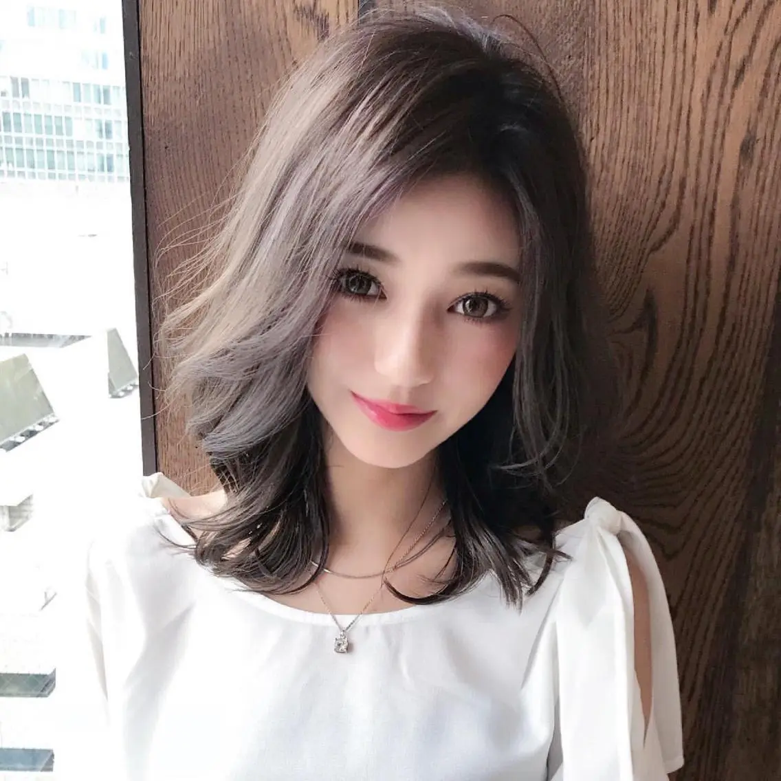 セミロング トリートメント ヘッドスパ ヘアセット 丸島 英樹のヘアスタイル