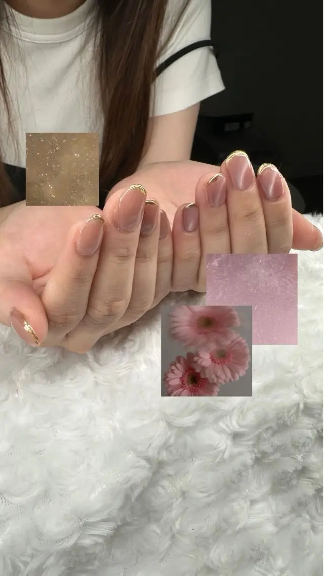 ネイル Sawa ︎︎𓂃⟡.·のネイルデザイン